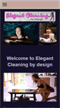 Mobile Screenshot of elegantcleaningbydesign.com